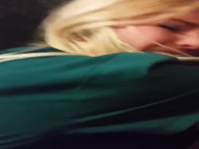 Hot blonde slut fucks at work at HomeMoviesTube