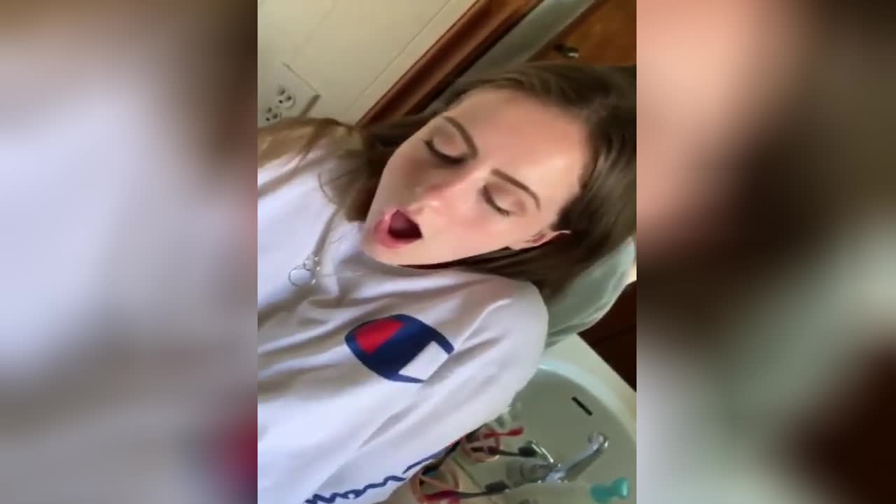 Super cute college girl fucked to creampie at HomeMoviesTube